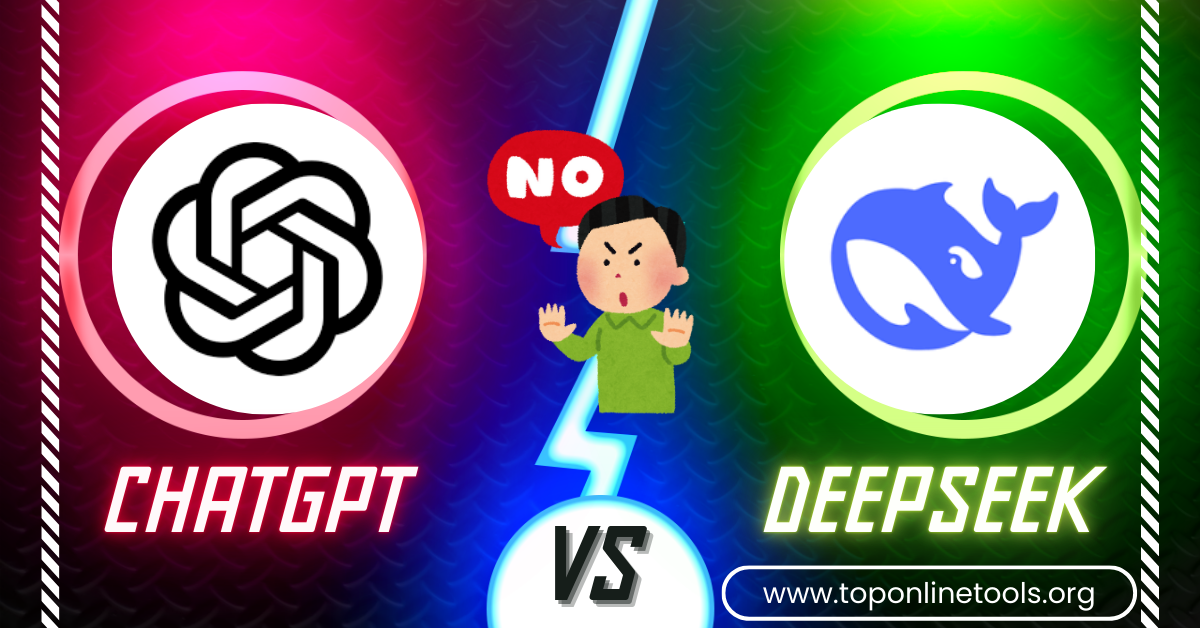 Chatgpt vs Deepseek Trend Year 2024-2025